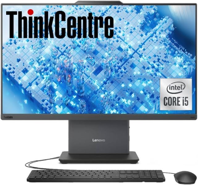 Lenovo ThinkCentre Business All-in-One Computer with 23.8in Display