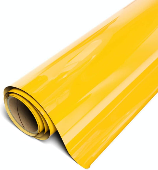 Siser EasyWeed Heat Transfer Vinyl - 15ft Roll Yellow - CPSIA Certified