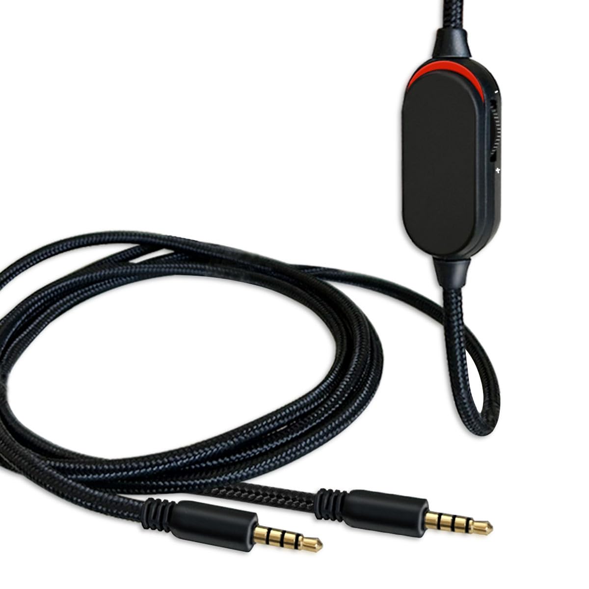 Enhanced Gaming Cable: Inline Mute & Volume Control