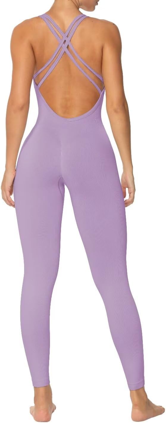 Sunzel Jumpsuits for Women: Backless Seamless Bodysuits