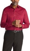 Van Heusen Men's Regular Fit Ultra Wrinkle Free Flex Collar Stretch be