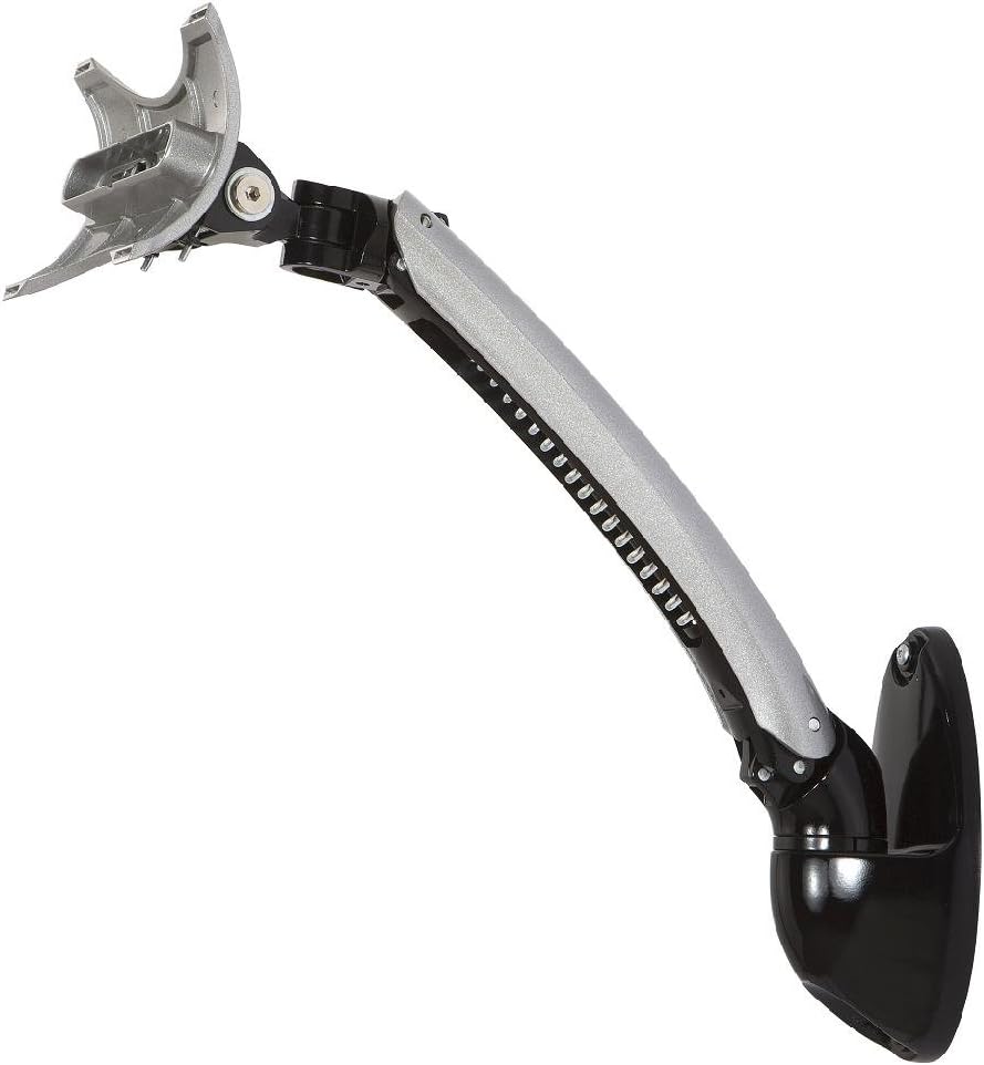 Cotytech MW-GSA Monitor Single Spring Arm Wall Mount - Silver
