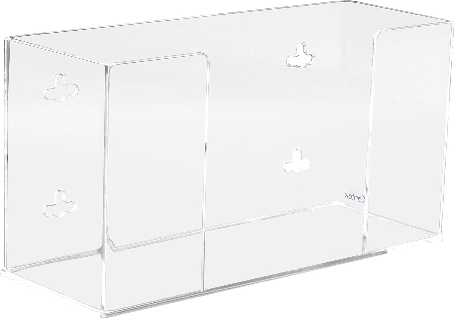 Kantek Acrylic Glove Dispenser with Quadruple Box Capacity
