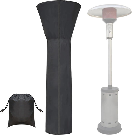 Waterproof Patio Heater Cover with Zipper & Bag