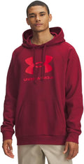 Under Armour Men's Rival Fleece Logo Hoodie - Soft, Warm Midweight hem