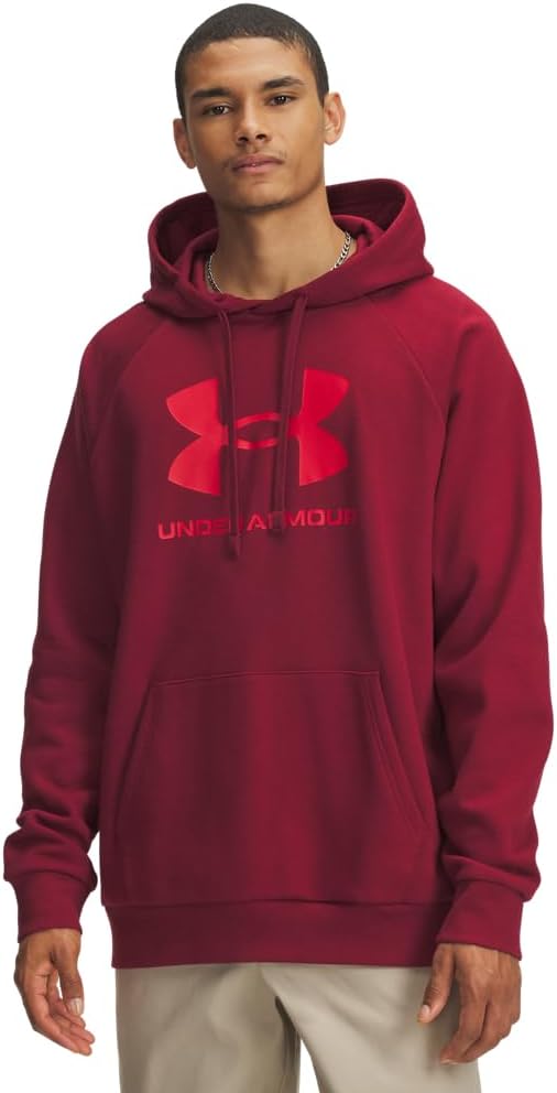 Under Armour Men's Rival Fleece Logo Hoodie for Comfort and Style