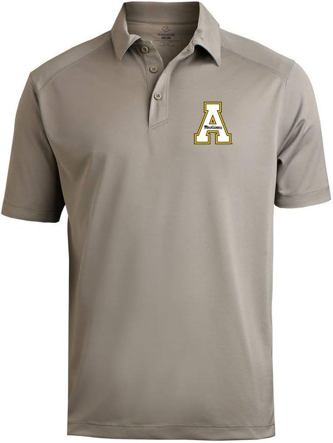 NCAA Men's Prime Athletic Logo Micro Pique Polo for Comfort