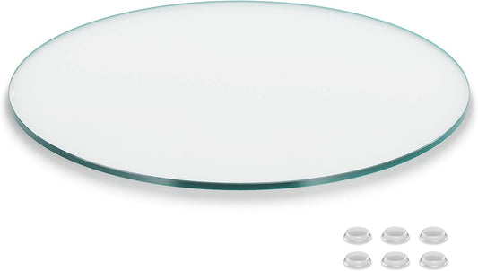 16 Inch Round Glass Table Top Protector for Dining and Coffee