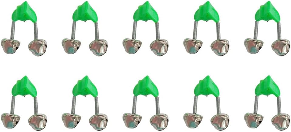 10-Pc Fishing Rod Bell Set - Never Miss a Bite!