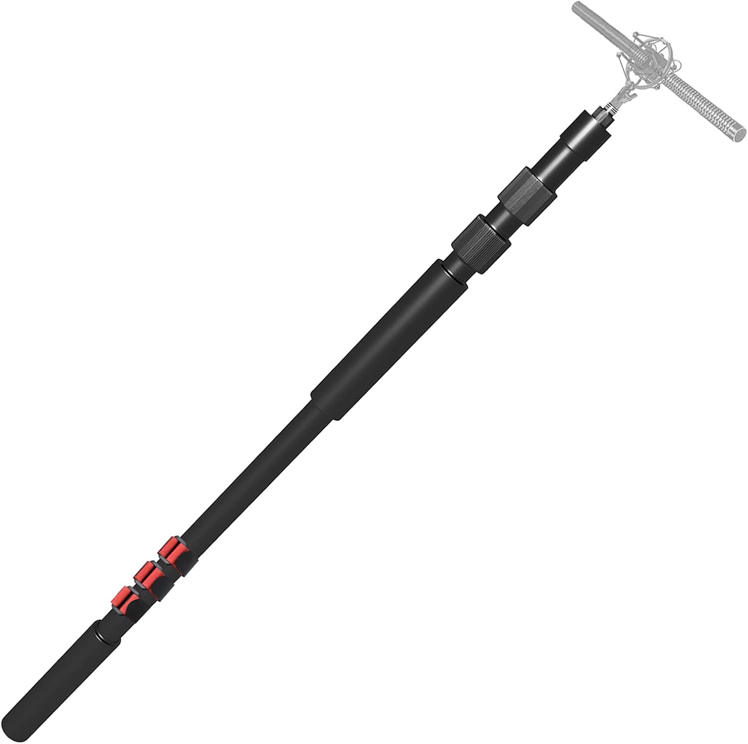 Portable Handheld Boom Pole for Shotgun Mic - Adjustable Length