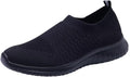 konhill Women's Slip On Sneakers Non Slip Walking Shoes (Style B56M)