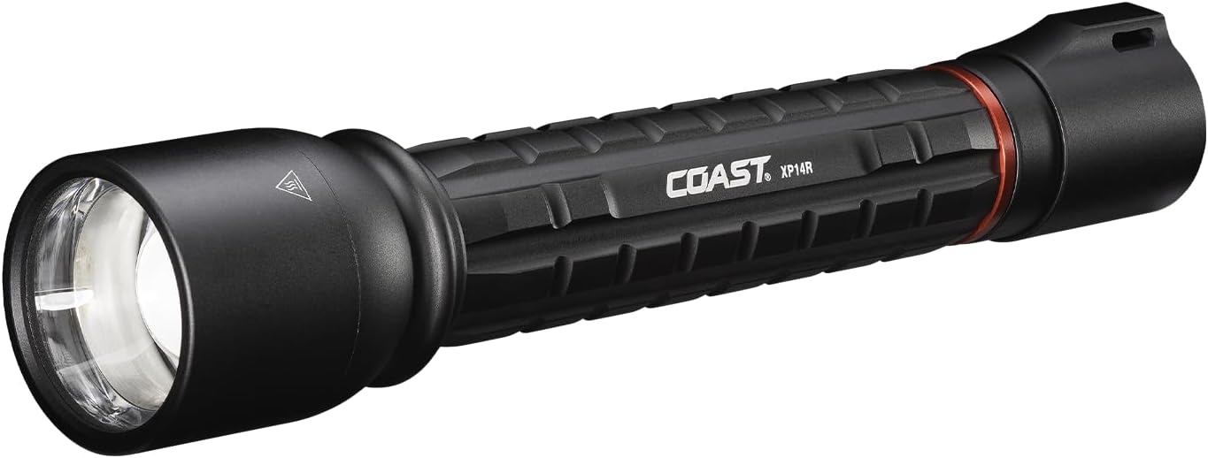 Coast XP14R 4500 Lumen LED Flashlight with Slide Focus