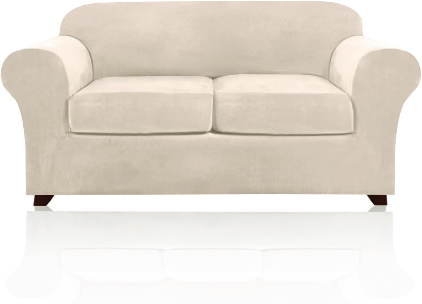PrinceDeco Velvet Couch Cover for Loveseat - Stylish Protection