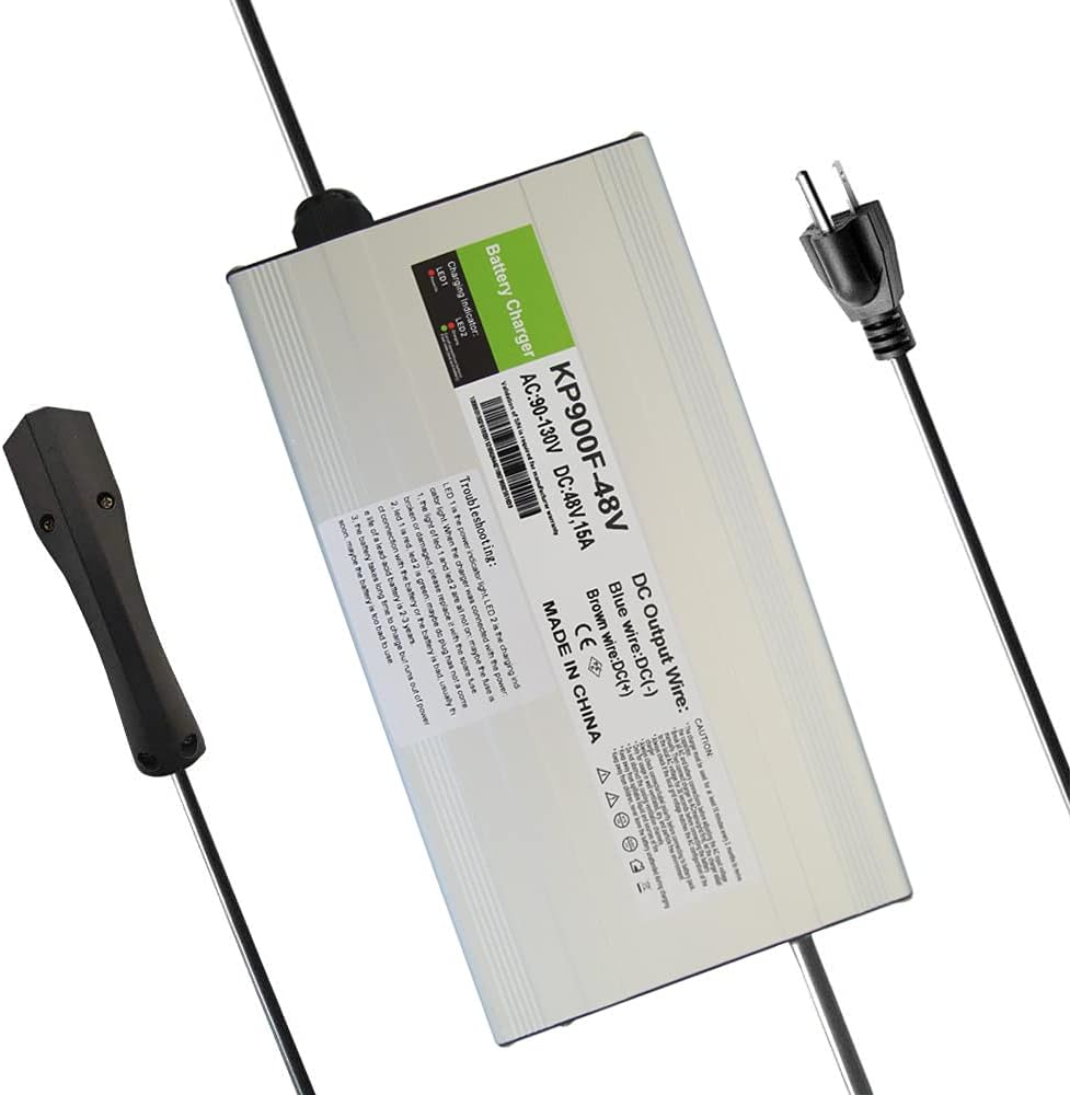 Efficient 48V 15A Golf Cart Charger RXV Plug