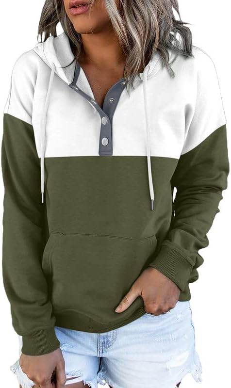 Dokotoo Womens Hoodies Casual Long Sleeve Pullover Sweatshirt