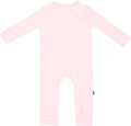 Unisex Rayon from Bamboo Zippered Romper 0-24 Months - Soft Stretch