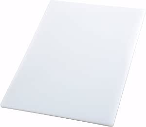 Winco Cutting Board, 18 by 24 by 1/2-Inch, White for Kitchen