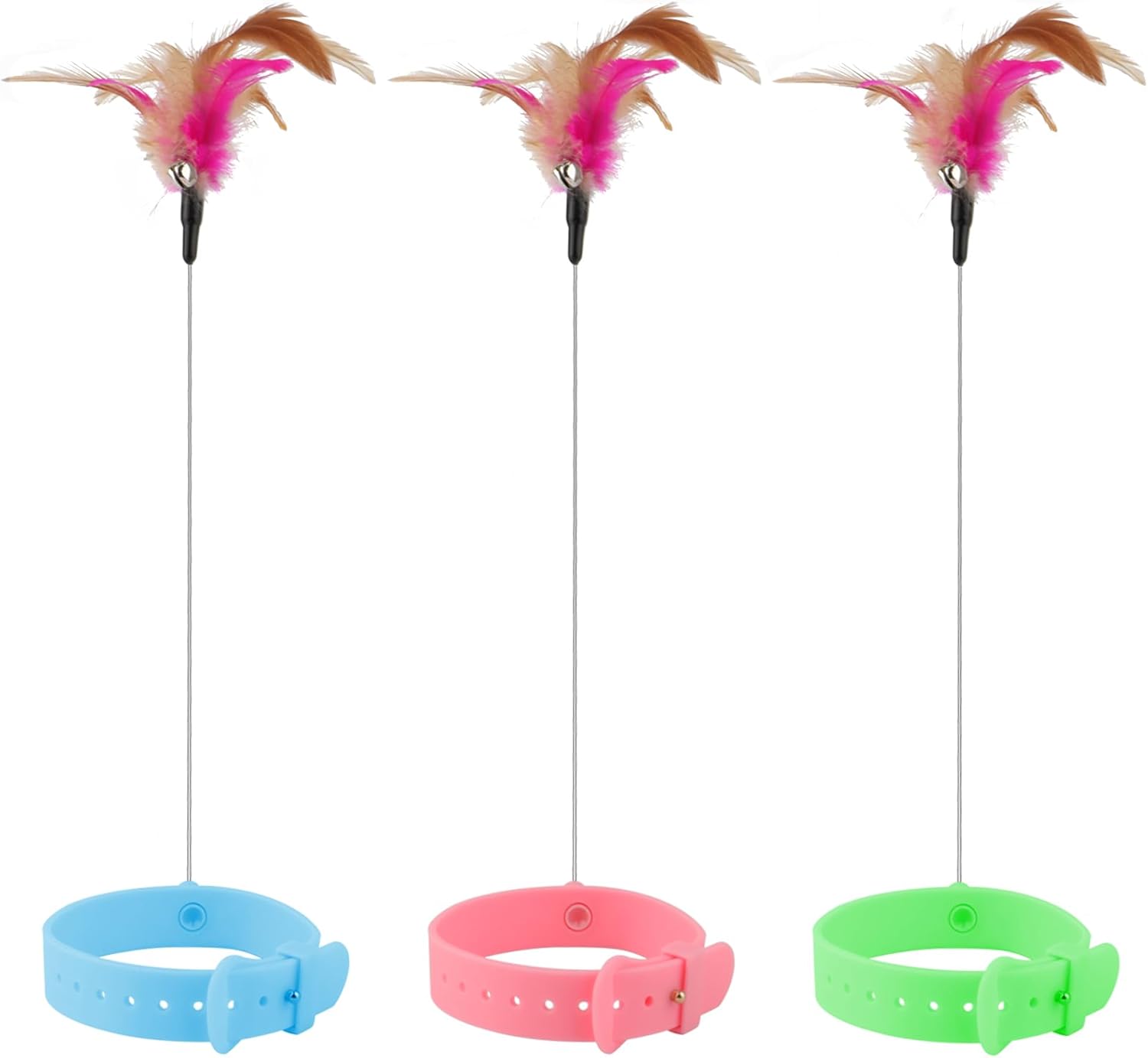 Interactive Cat Collar Toy Set for Indoor Fun!