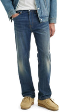 Levi's 505 Regular Fit Jeans - Classic Straight Fit zip