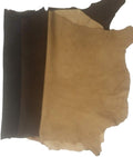 REED Leather HIDES Suede Whole Skin 7 to 10 SF - Soft Black Suede