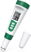 Salt Tester for Saltwater Pool & pH Meter - 5-in-1 Digital Water