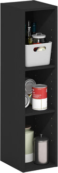Furinno Fulda 3-Tier Space Saving Storage Shelf - Narrow Bookcase