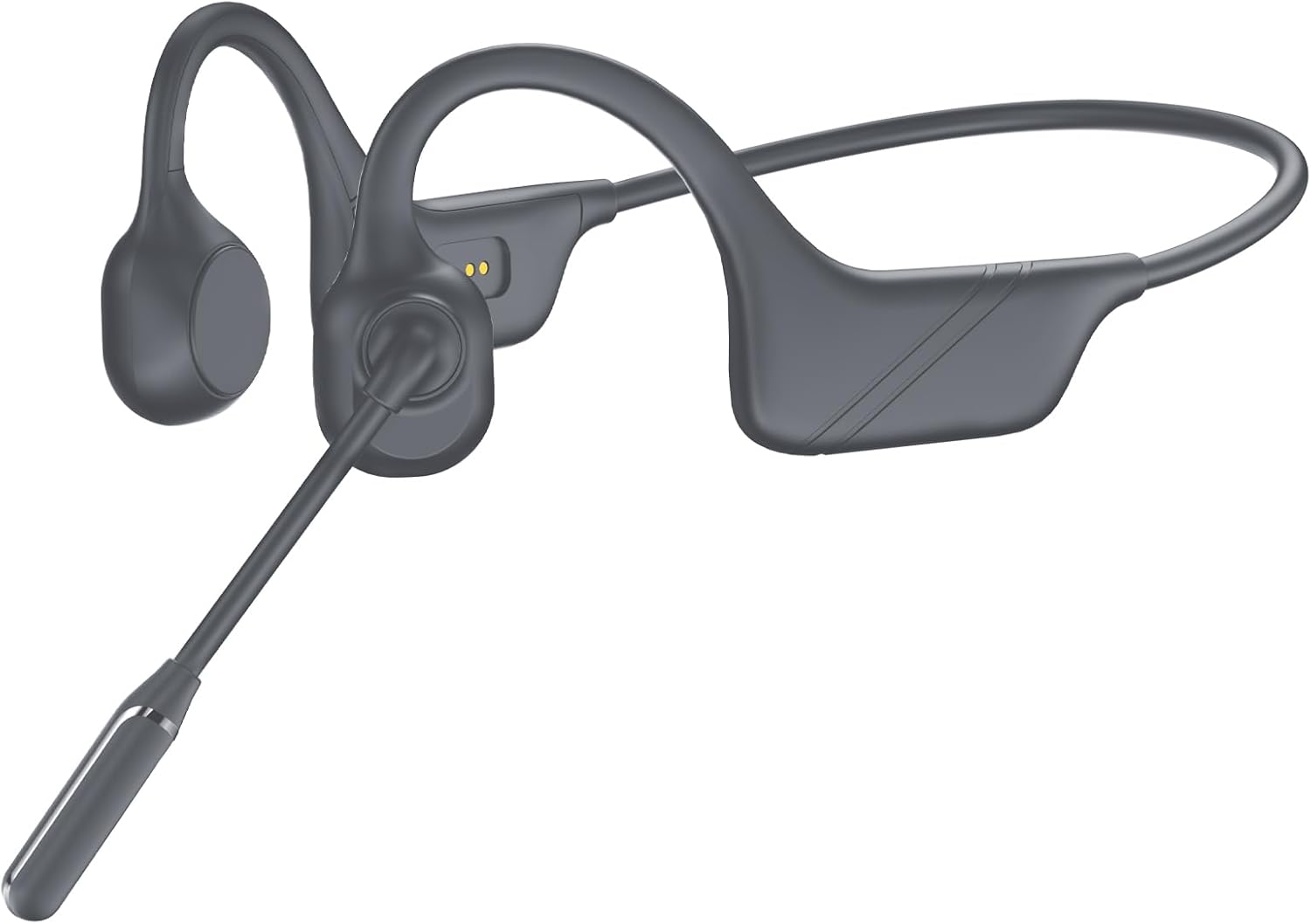 Bone Conduction Headphones with Mic for Work and Driving