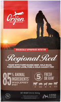 ORIJEN Regional Red Grain Free Poultry Free Dog Food - High Protein