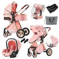3-in-1 Convertible Baby Travel System Stroller for Infants