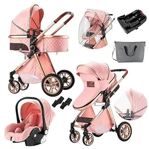 3 in 1 Baby Travel System Convertible Stroller for Newborns