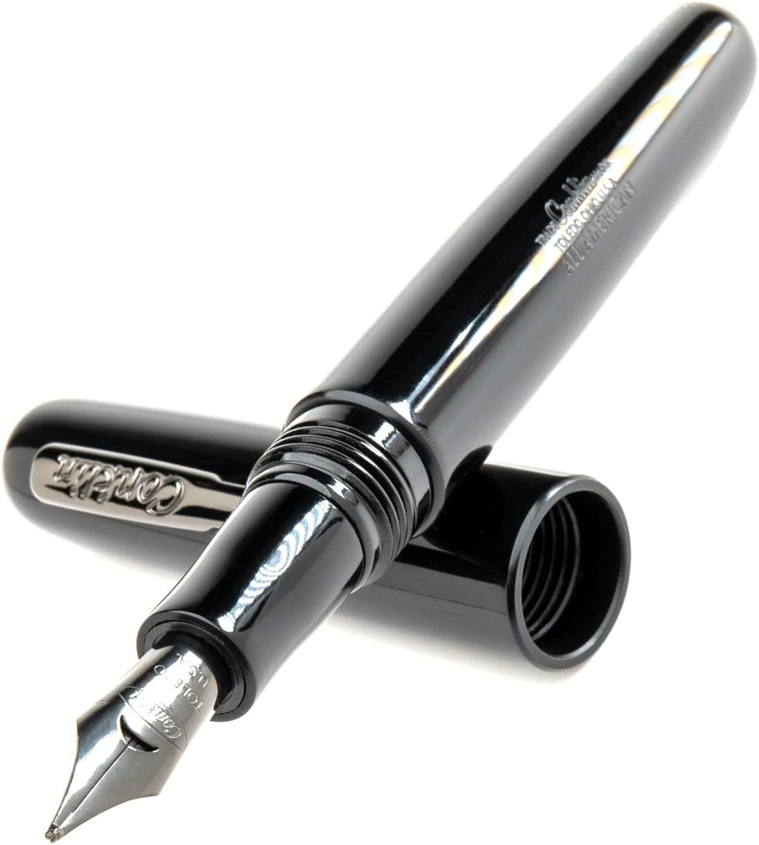 Conklin All American Fountain Pen in Black for Professionals