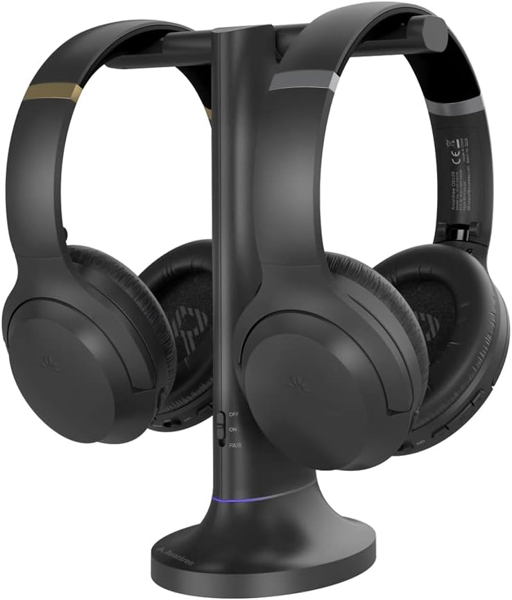 Avantree Duet - Dual Wireless TV Headphones for Seniors