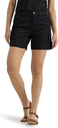 Women's Ultra Lux Comfort Cargo Short - Relaxed Fit Mid-Rise