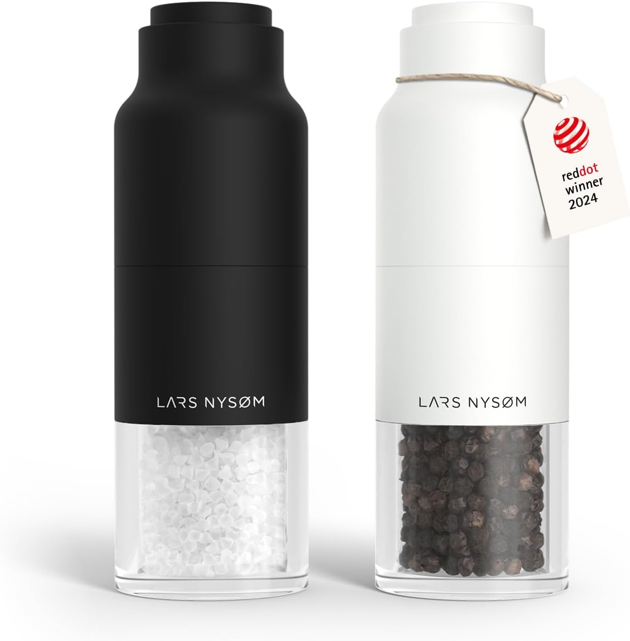 LARS NYSM Salt and Pepper Grinder Set for Stylish Cooking