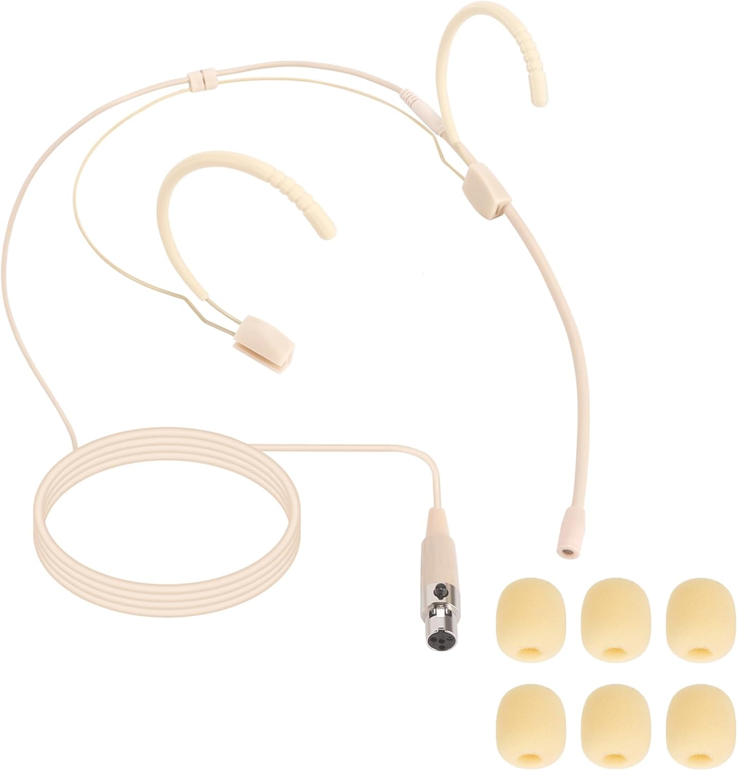 3 Pack Over-Ear Headset Microphone for Live Performances & Lectures