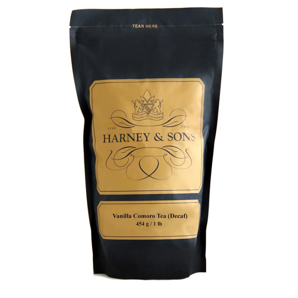 Vanilla Comoro Decaf Black Tea - Enjoy Sweet Flavors Without Caffeine