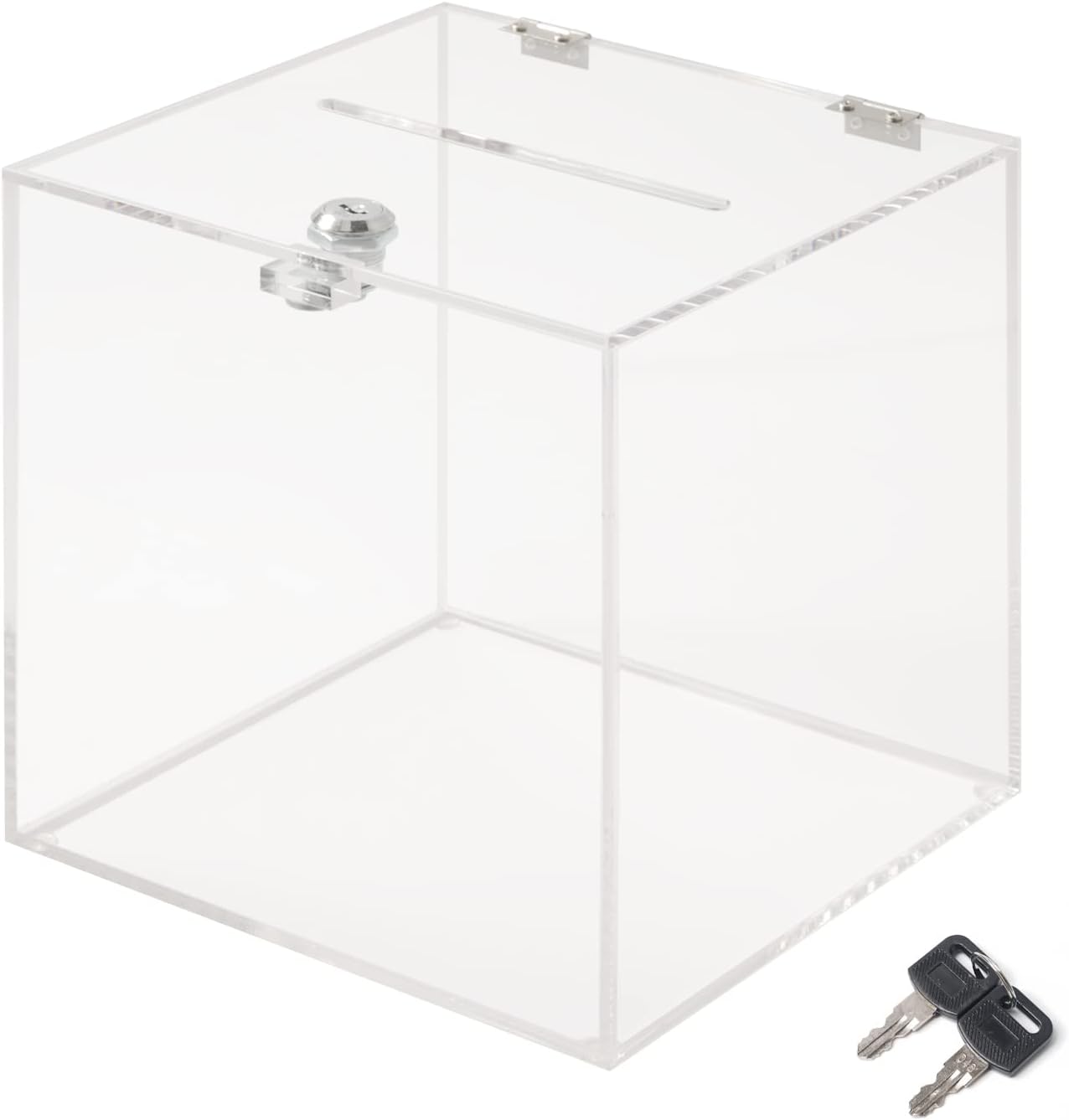 CiaoHER Acrylic Donation Box for Voting and Charity Events