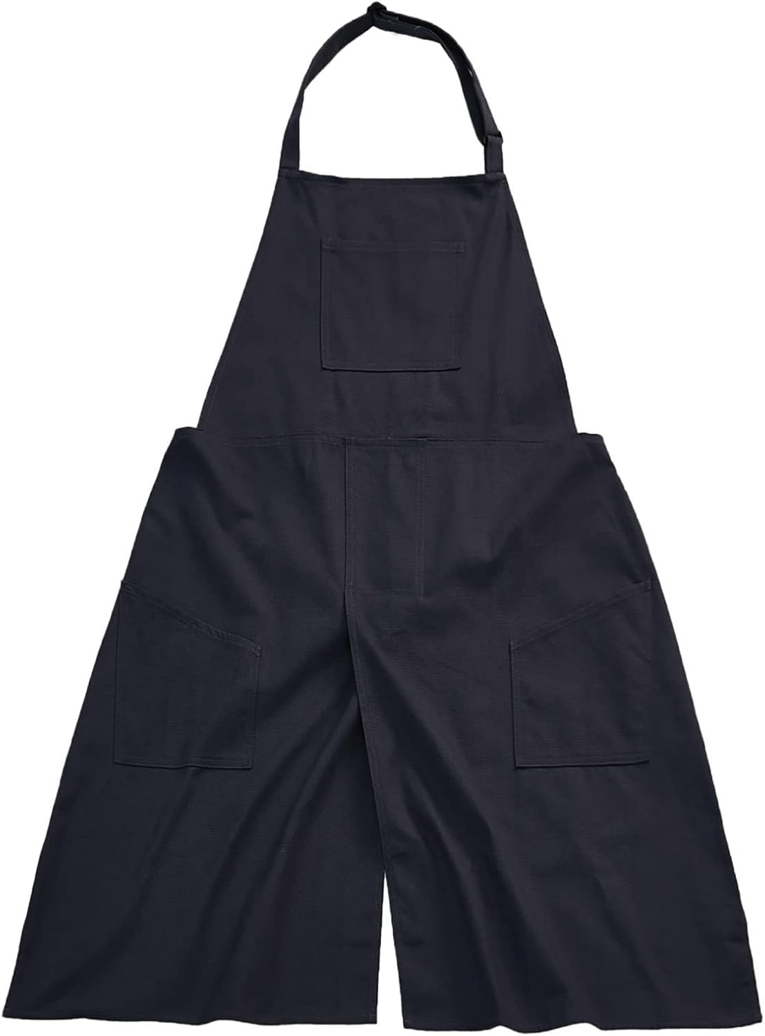 Pottery Apron Split Leg Long Artist Painting Aprons with Pockets