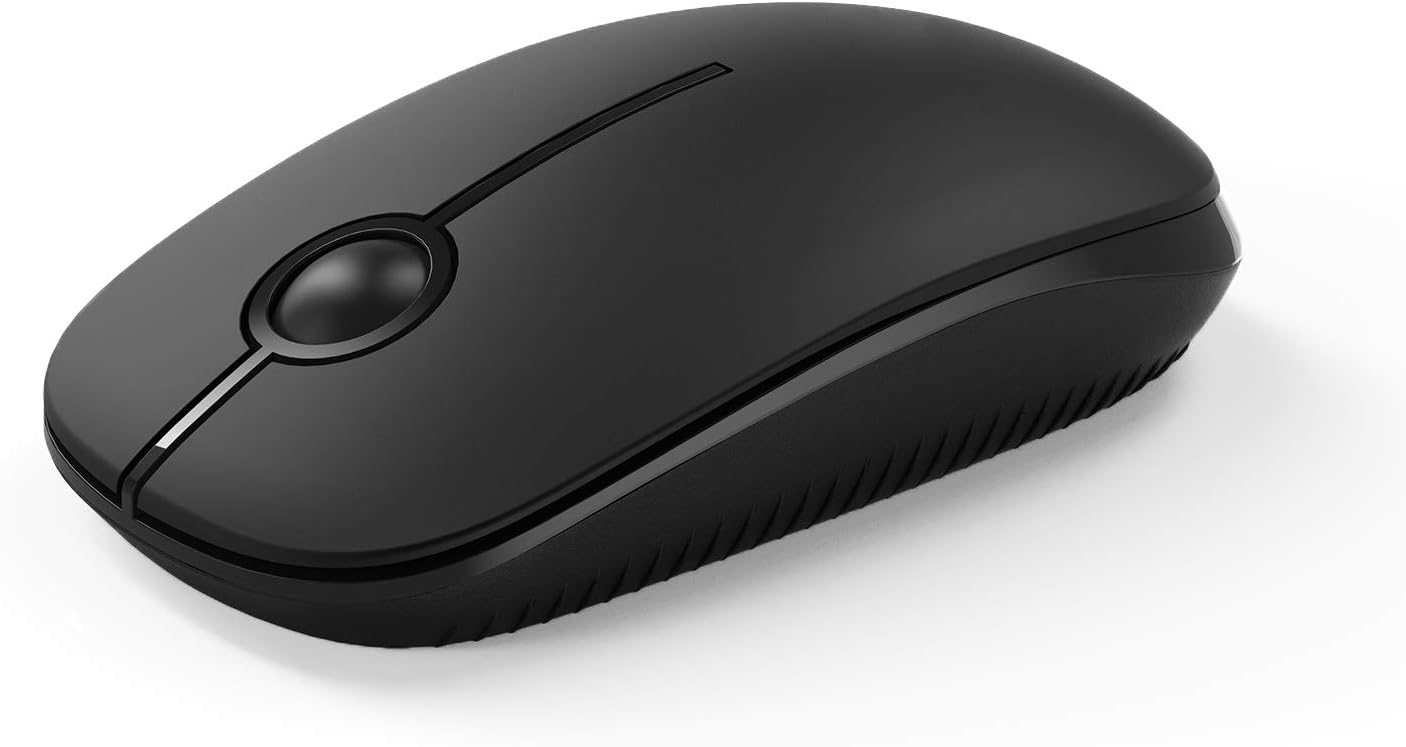 Fast Response VssoPlor Wireless Mouse in Sleek Black