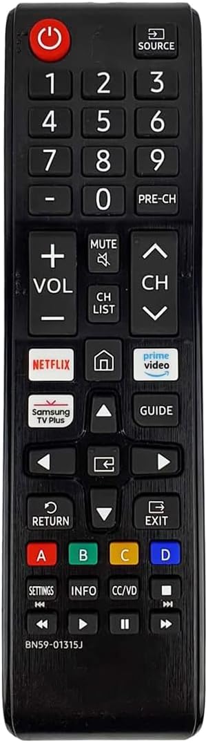 Universal Samsung TV Remote | Smartby Replacement