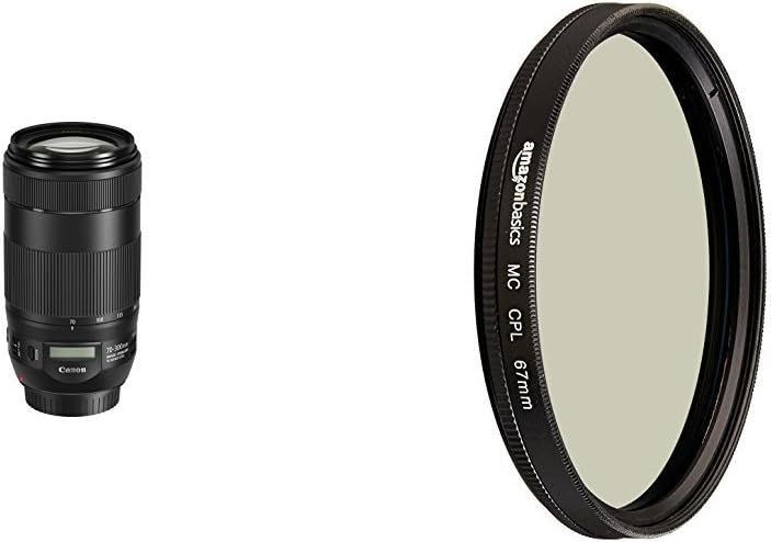Canon EF 70-300mm f/4-5.6 IS II USM Lens with Polarizer