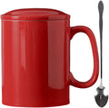 Big Coffee Mugs 33oz Extra Large Ceramic Mug with Lid and Handle