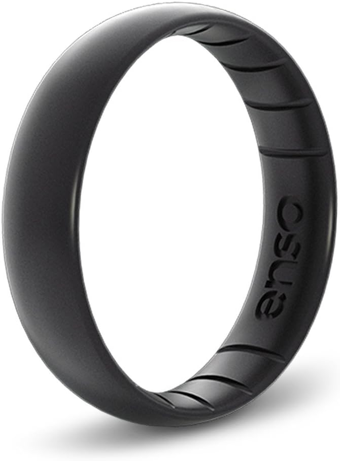 Enso Rings Thin Elements Silicone Ring for Stackable Style