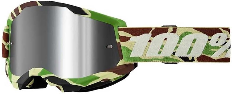 100% STRATA 2 GOGGLE with Neon Yellow Mirror Pink Lens Review