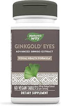 Nature's Way Ginkgold Eyes 60 Vegan Tablets - Visual Health Support