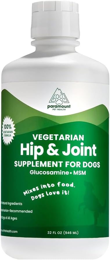 Plant-Based Liquid Glucosamine for Dogs - Joint Support Formula