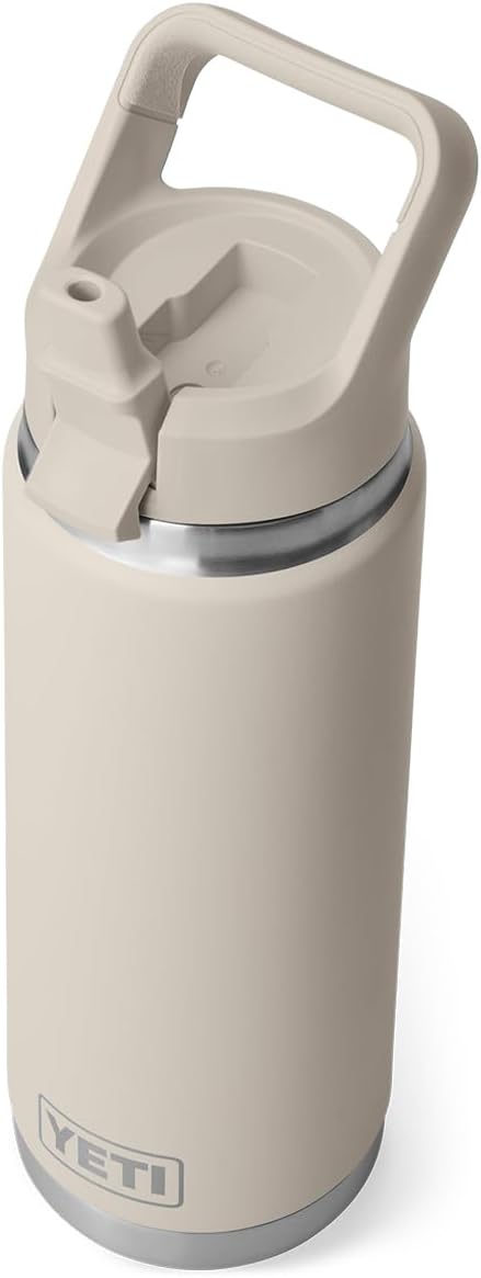 YETI Rambler 26 oz Bottle with Color Matching Straw Cap