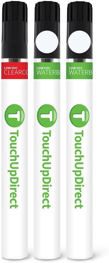 TouchUpDirect TW3 Creamy/White Pearl Tricoat Touch Up Paint