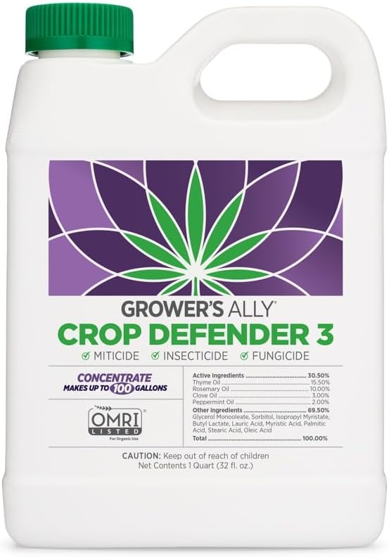 Grower's Ally Crop Defender 3 Concentrate for Pest Control
