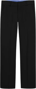 IZOD Boys' Bi-Stretch Flat Front Dress Pant - Comfortable, Polished